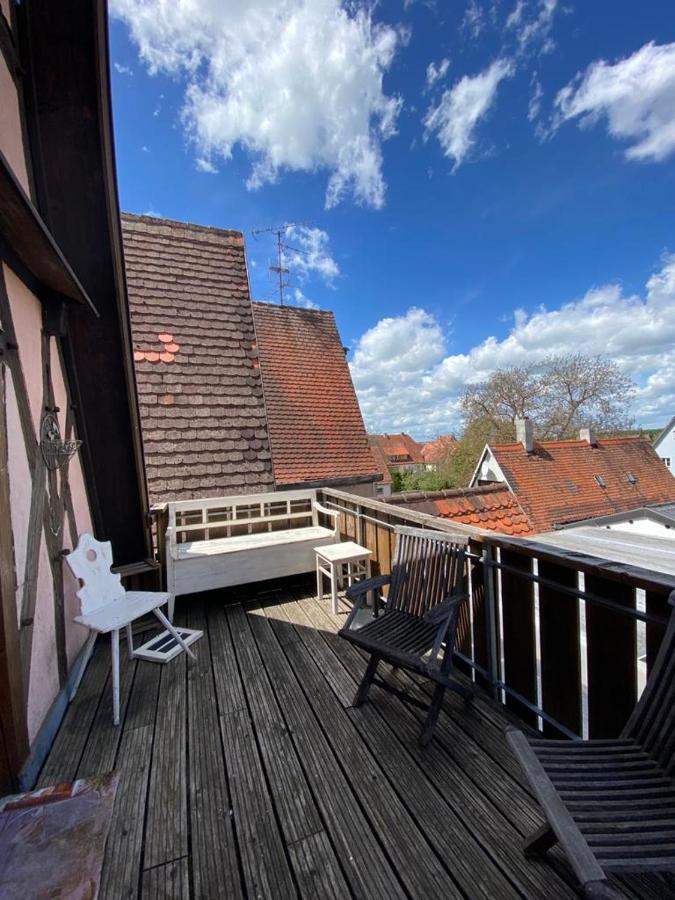 Cafe Einzigartig Apartment Rothenburg ob der Tauber Exterior photo